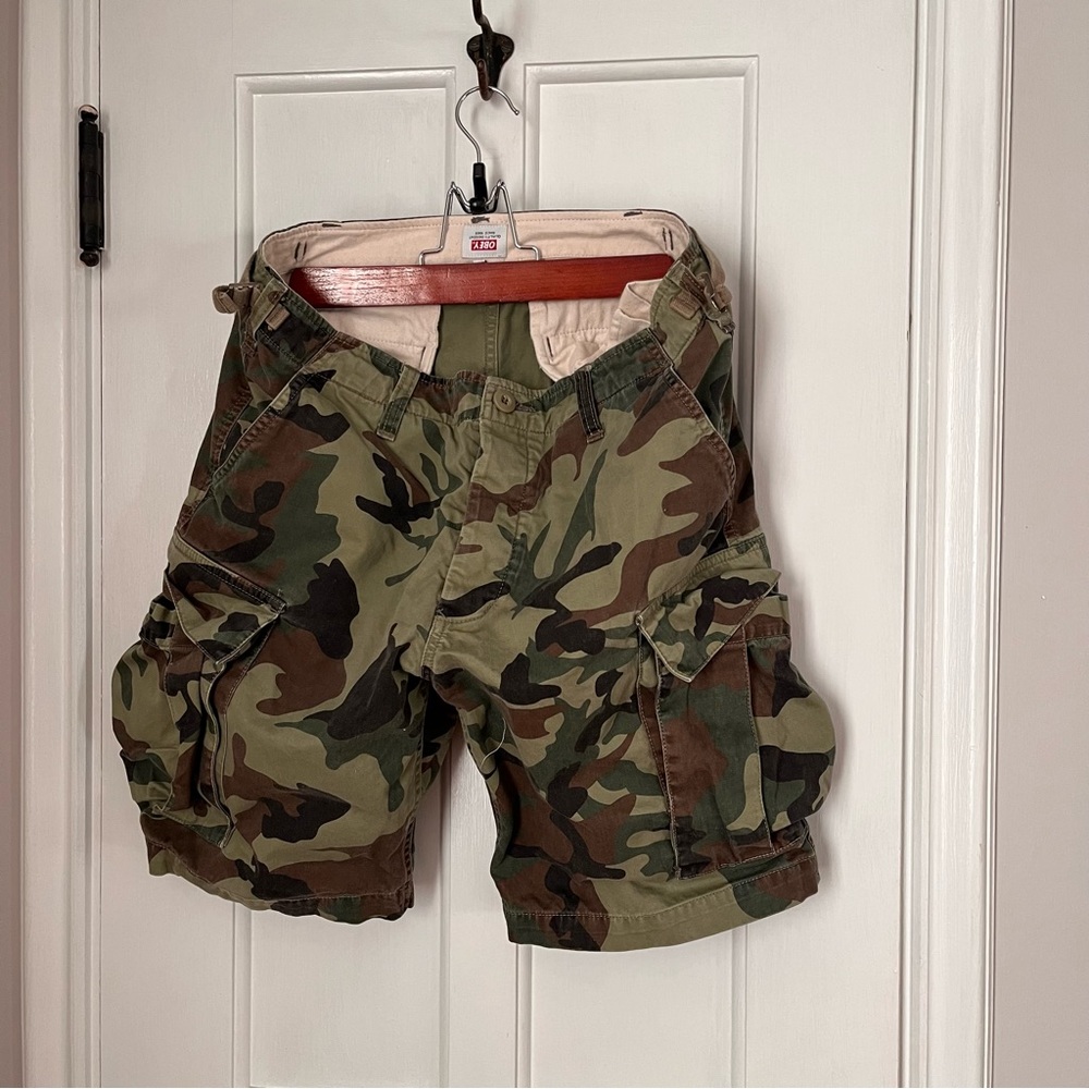 Obey streetwear camo mens cargo shorts 30